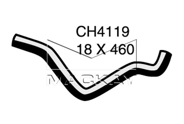 Mackay Bypass Heater Hose CH4119