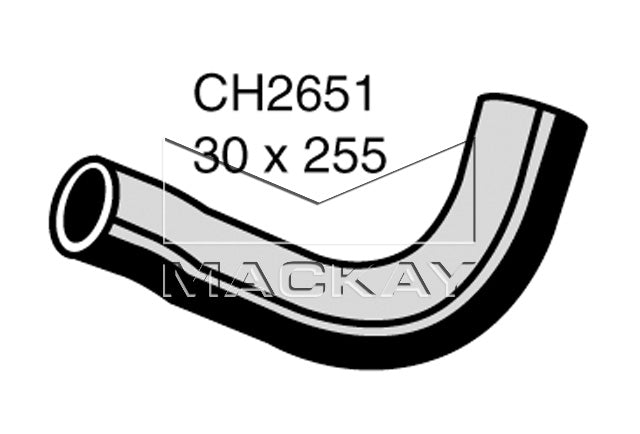 Mackay Bottom Radiator Hose CH2651