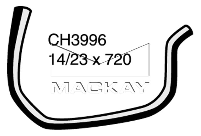 Mackay Heater Hose CH3996