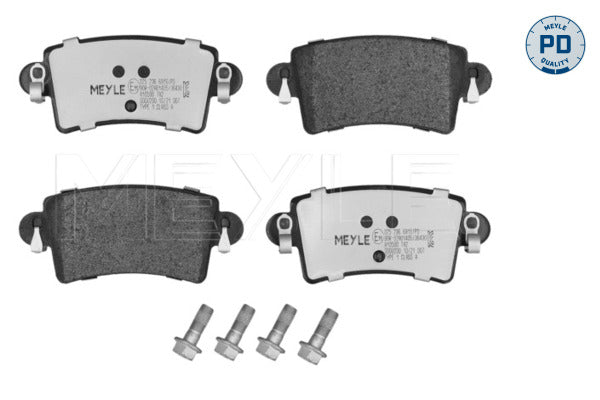 MEYLE Brake Pad Set 025 236 6916/PD