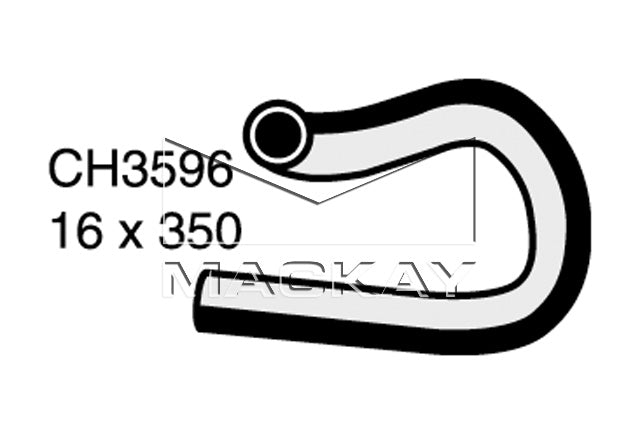 Mackay Heater Hose CH3596