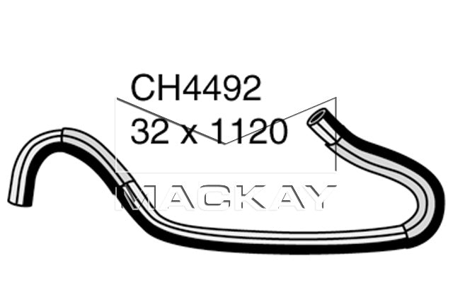 Mackay Top Radiator Hose CH4492
