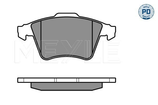 MEYLE Brake Pad Set 025 237 4719/PD
