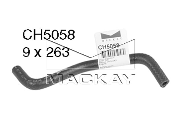Mackay Bypass Heater Hose CH5058