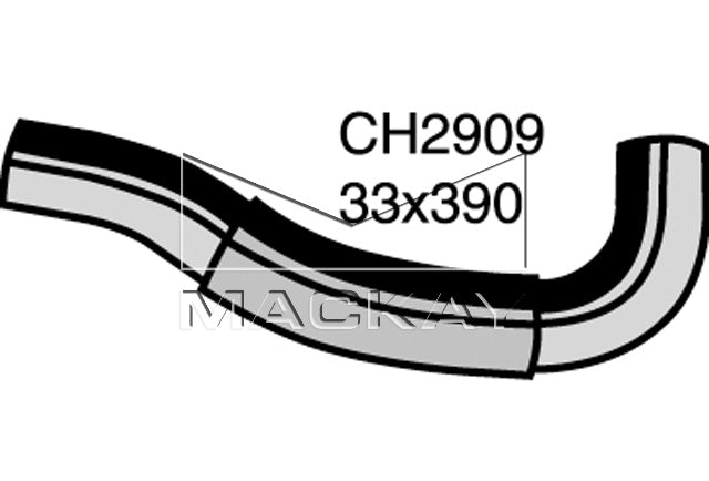 Mackay Top Radiator Hose CH2909
