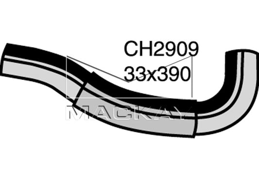 Mackay Top Radiator Hose CH2909