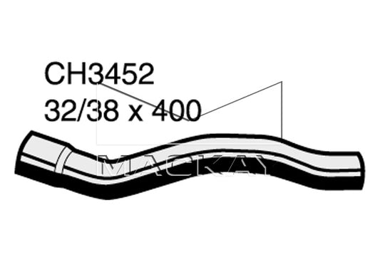 Mackay Top Radiator Hose CH3452