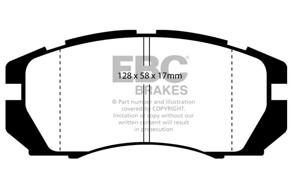EBC Subaru Front Pads DP2966
