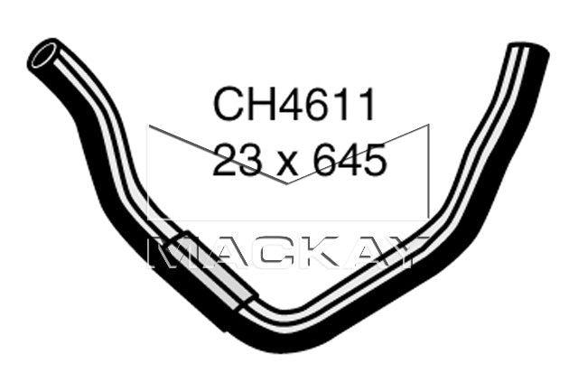 Mackay Bottom Radiator Hose CH4611
