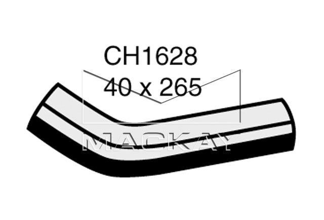 Mackay Bottom Radiator Hose CH1628