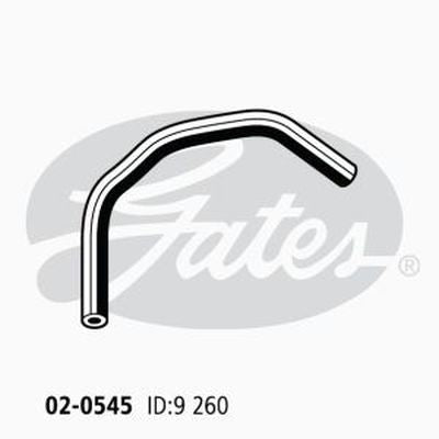Gates Radiator Hose 02-0545