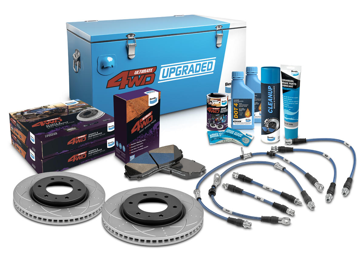 Bendix Ultimate 4x4 Brake Upgrade Kit (Suits 2" Lift) U4WD-BUK78+2