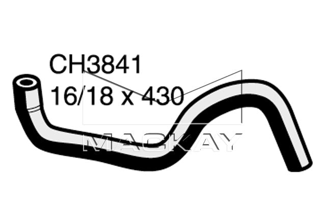 Mackay Heater Hose CH3841