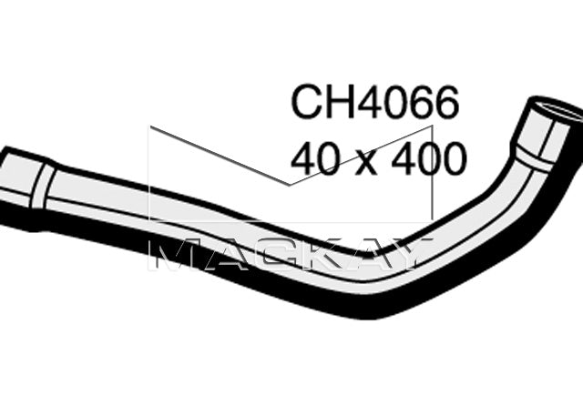 Mackay Bottom Radiator Hose CH4066