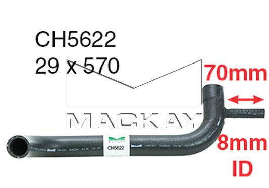 Mackay Radiator Bottom Hose CH5622