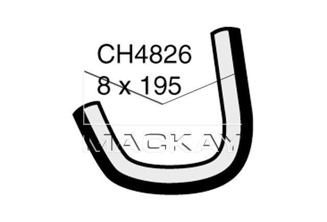 Mackay Bypass Heater Hose CH4826