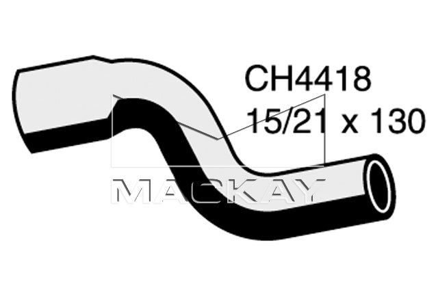 Mackay Bypass Heater Hose CH4418
