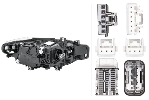 Hella Headlight 1LX 012 102-931