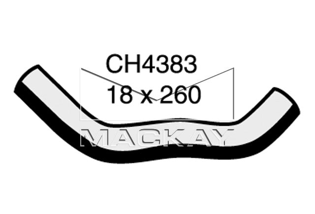 Mackay Heater Hose CH4383