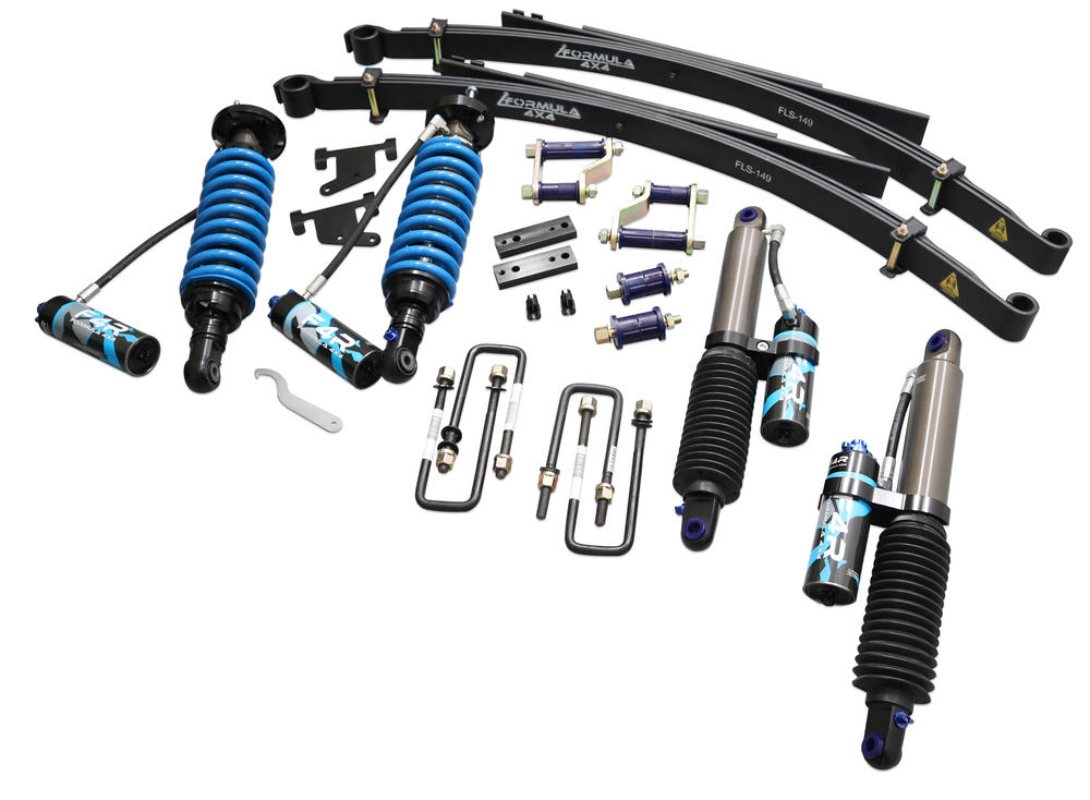 Formula 4x4 2 Inch to 3 Inch Adjustable Formula 4x4 Lift Kit to suit Isuzu D-Max TFS, RG01 2019-on & Mazda BT-50 TFS, RG04 2020-on