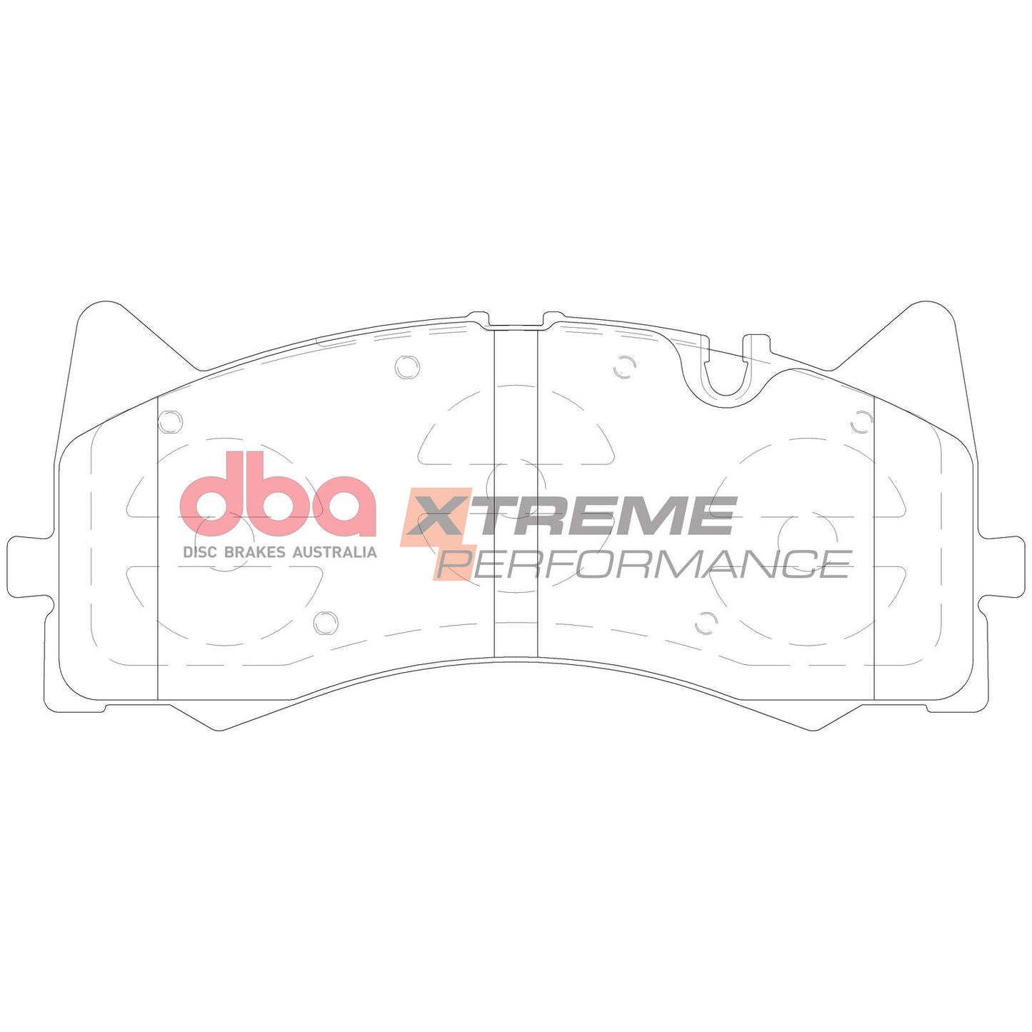 DBA Xtreme Performance Brake Pad Set DB15035XP