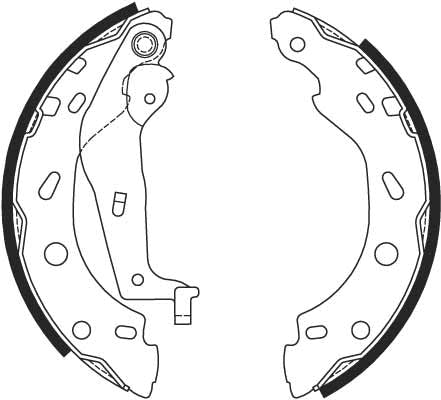TRW Brake Shoe GS8685