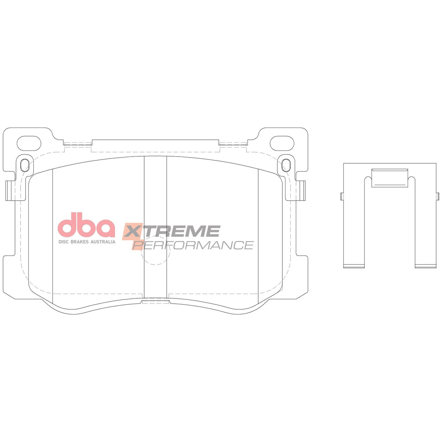 DBA Xtreme Performance Brake Pad Set DB15021XP