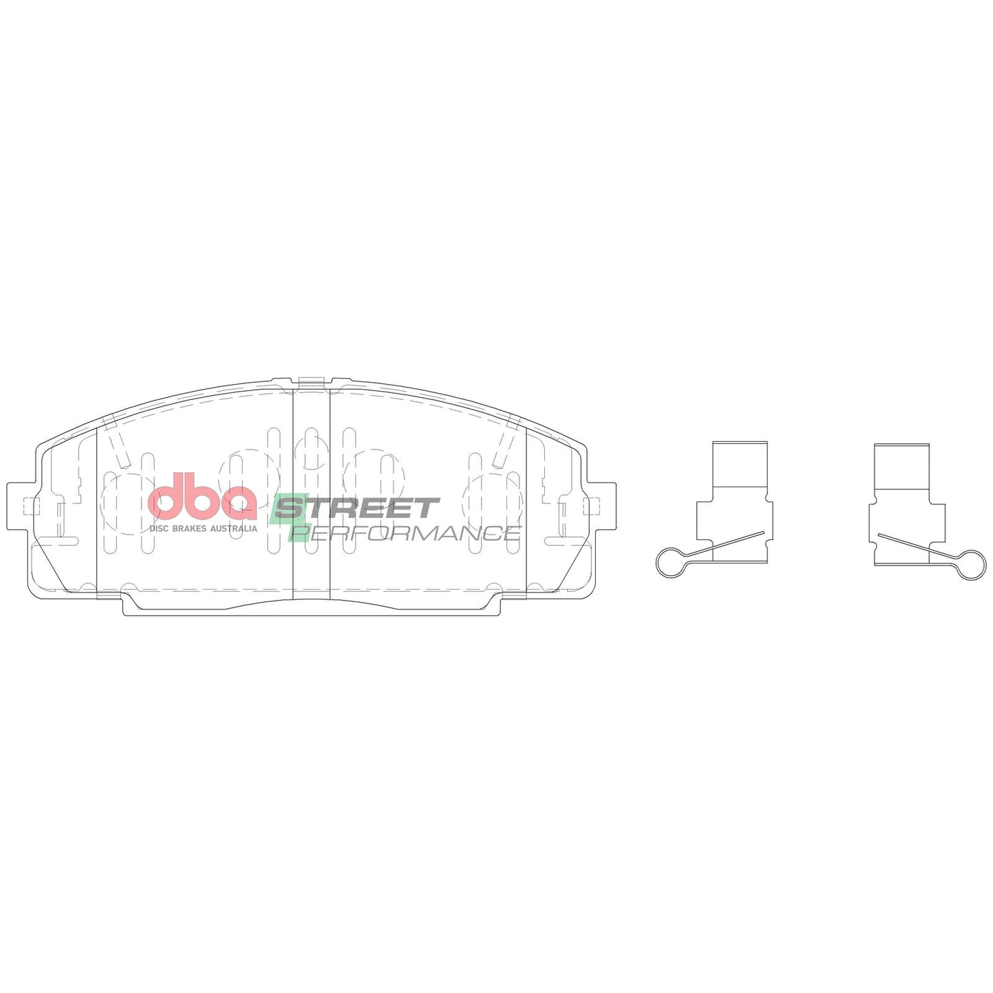 DBA SP Performance Brake Pad Set DB1328SP