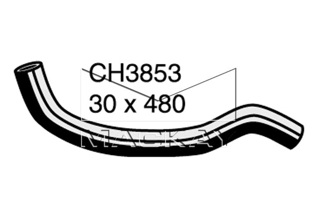 Mackay Top Radiator Hose CH3853