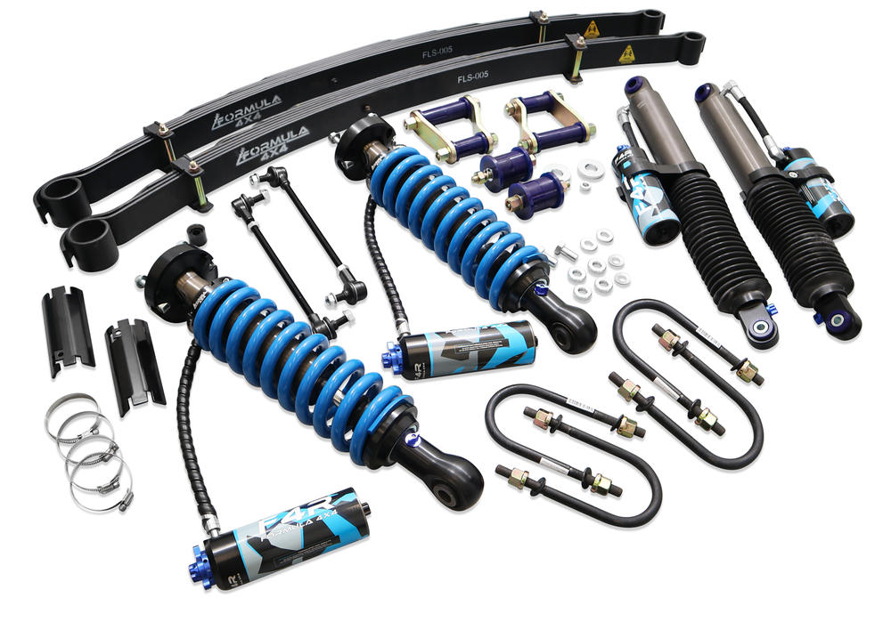 Formula 4x4 2 Inch to 3 Inch Adjustable Formula 4x4 Lift Kit to suit Ford Ranger PX III 2018-2022