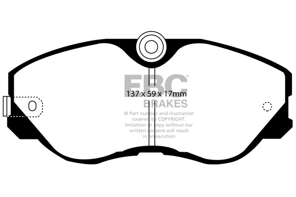 EBC Nissan Front Pads DP2736