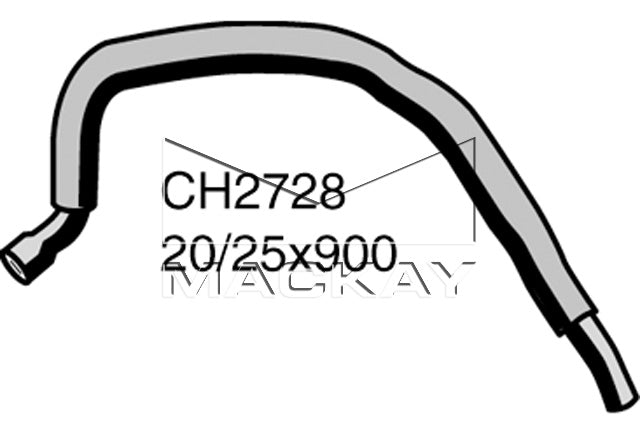 Mackay Expansion Tank Hose CH2728