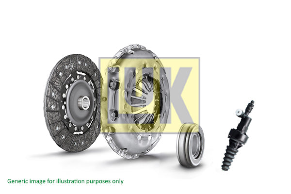LuK RepSet Pro Clutch Kit With Slave Cylinder 620 3086 22