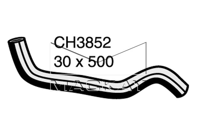 Mackay Bottom Radiator Hose CH3852
