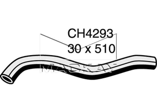 Mackay Bottom Radiator Hose CH4293