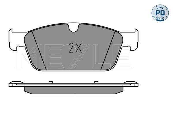 MEYLE Brake Pad Set 025 255 3119/PD
