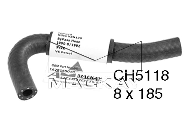 Mackay Bypass Heater Hose CH5118