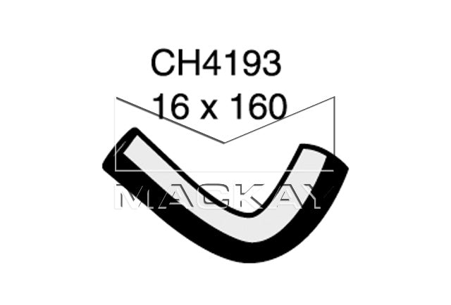 Mackay Heater Hose CH4193