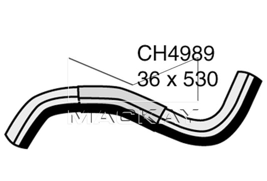 Mackay Bottom Radiator Hose CH4989