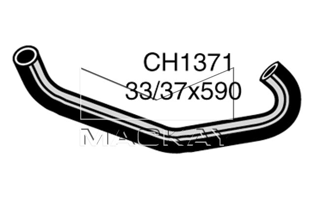 Mackay Bottom Radiator Hose CH1371