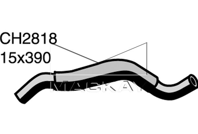 Mackay Heater Hose CH2818