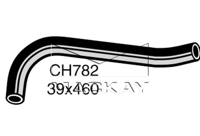 Mackay Top Radiator Hose CH782