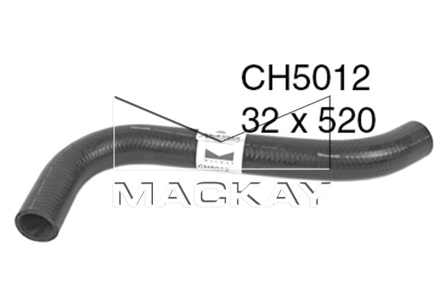 Mackay Top Radiator Hose CH5012
