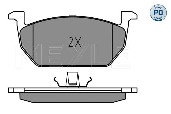 MEYLE Brake Pad Set 025 220 3517/PD