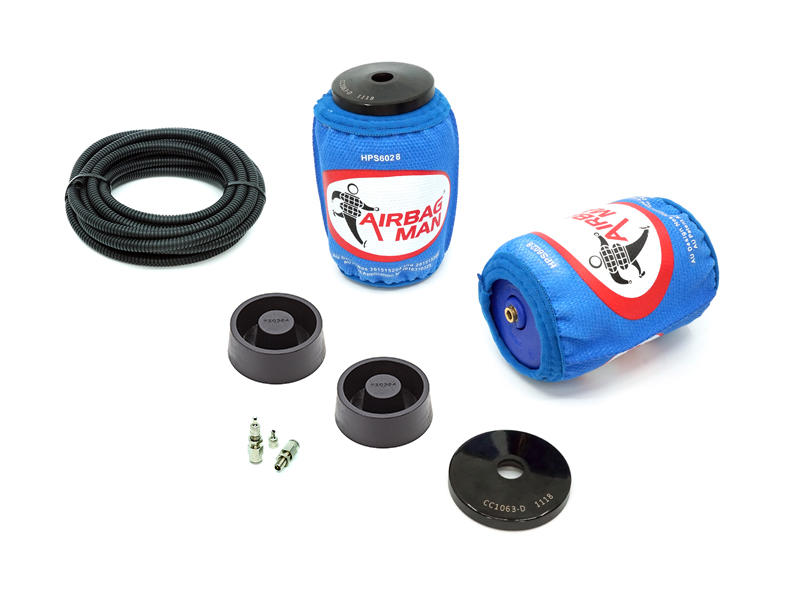 Airbag Man Air Suspension Helper Kit for Coil Springs - High Pressure