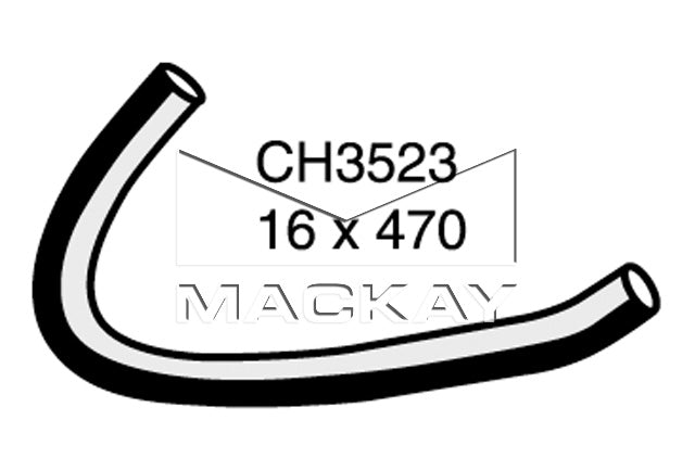 Mackay Heater Hose CH3523