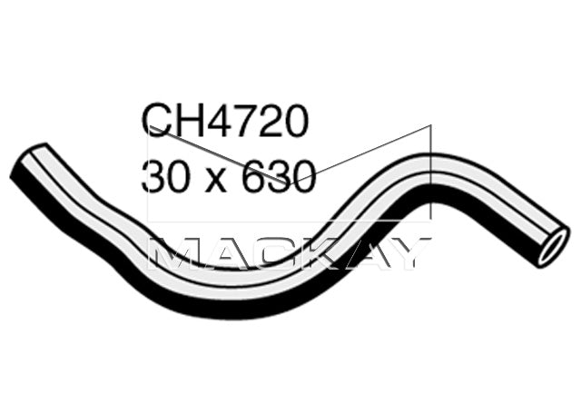 Mackay Top Radiator Hose CH4720