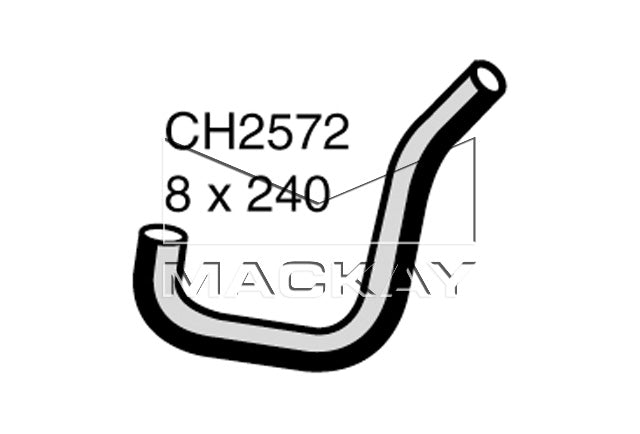 Mackay Bypass Heater Hose CH2572