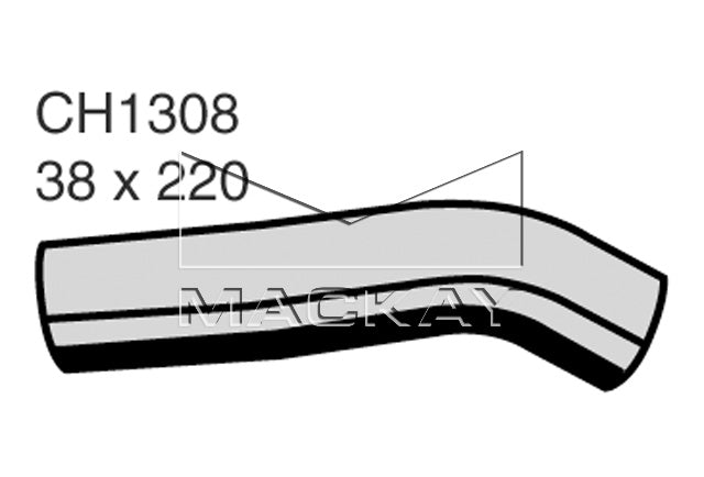 Mackay Bottom Radiator Hose CH1308