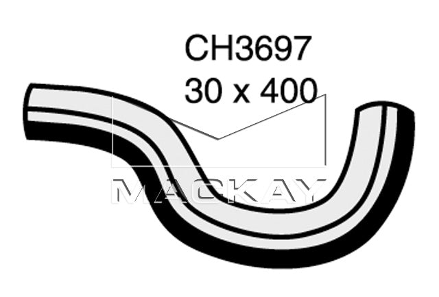 Mackay Top Radiator Hose CH3697